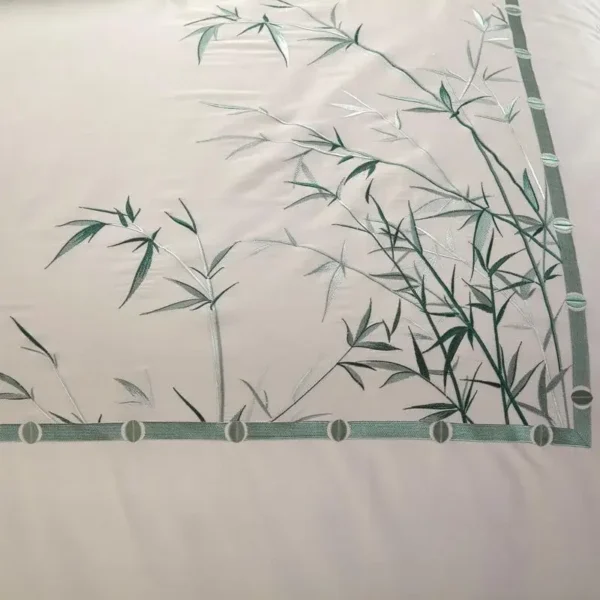 Bamboo Embroidery Bedding Set