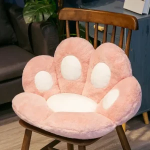 Plush Bear Paw Cushion Pillow